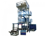 Three layer co extrusion film blowing unit