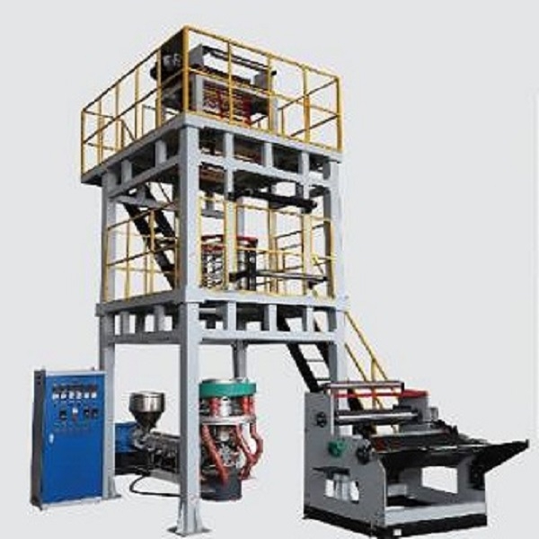 Shopping bag film blowing machine