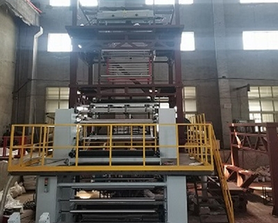 日照Waterproof coiled material HDPE base material film blowing machine